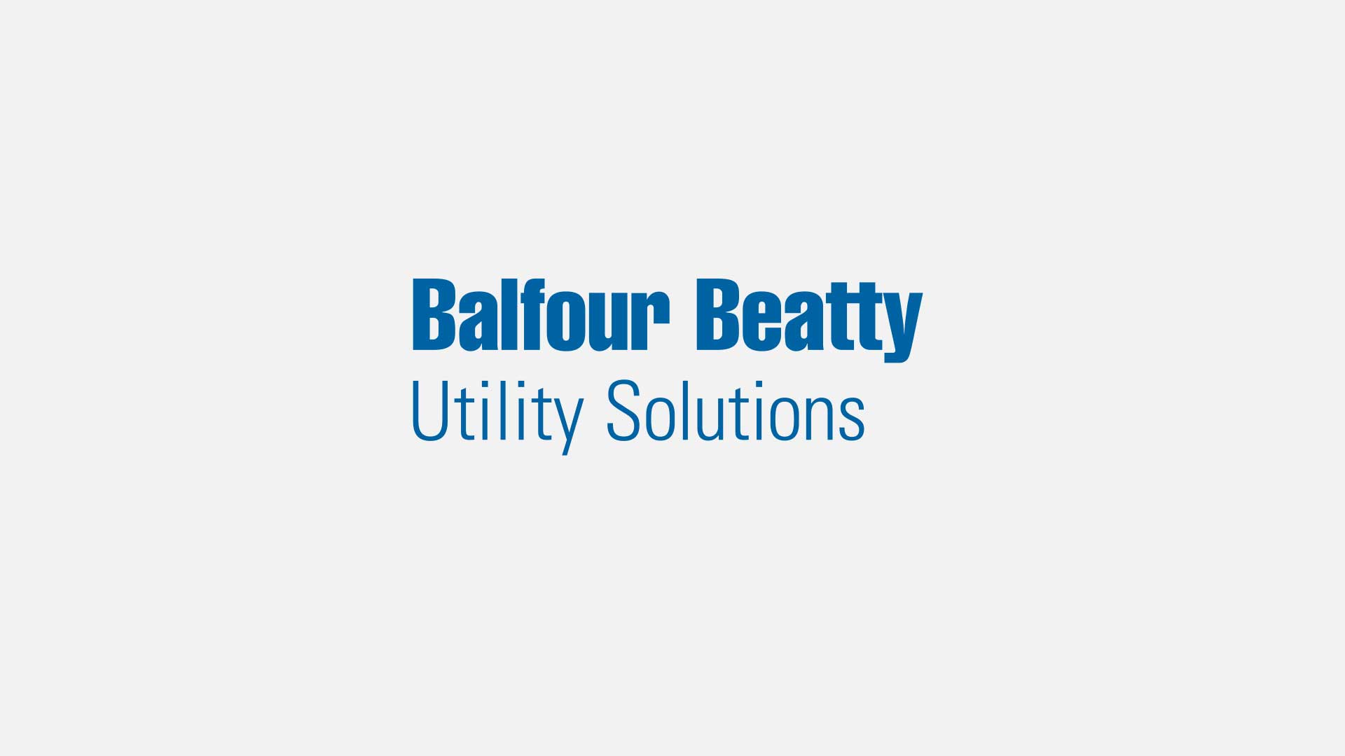 Balfour Beatty Utility Solutions Work Rbl Brand Agency